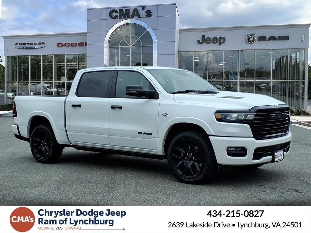 New 2026 Ivory White Tri-Coat Pearl-Coat Exterior Paint RAM Laramie image 1
