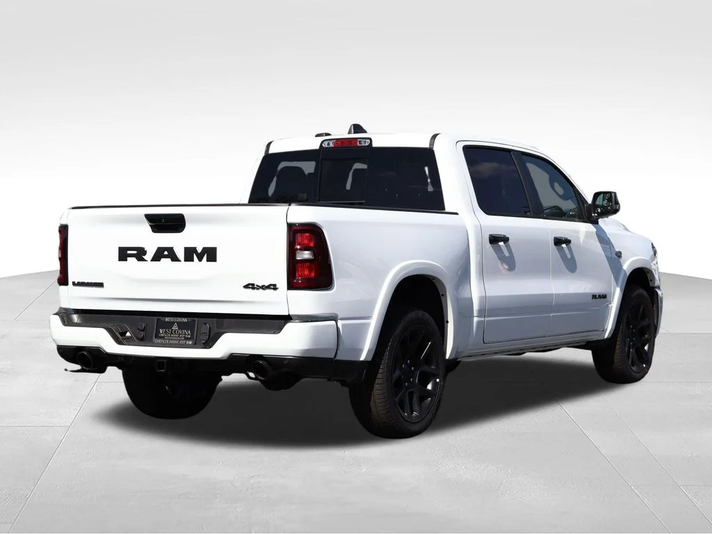 New 2026 Bright White Clear-Coat Exterior Paint RAM Laramie image 5
