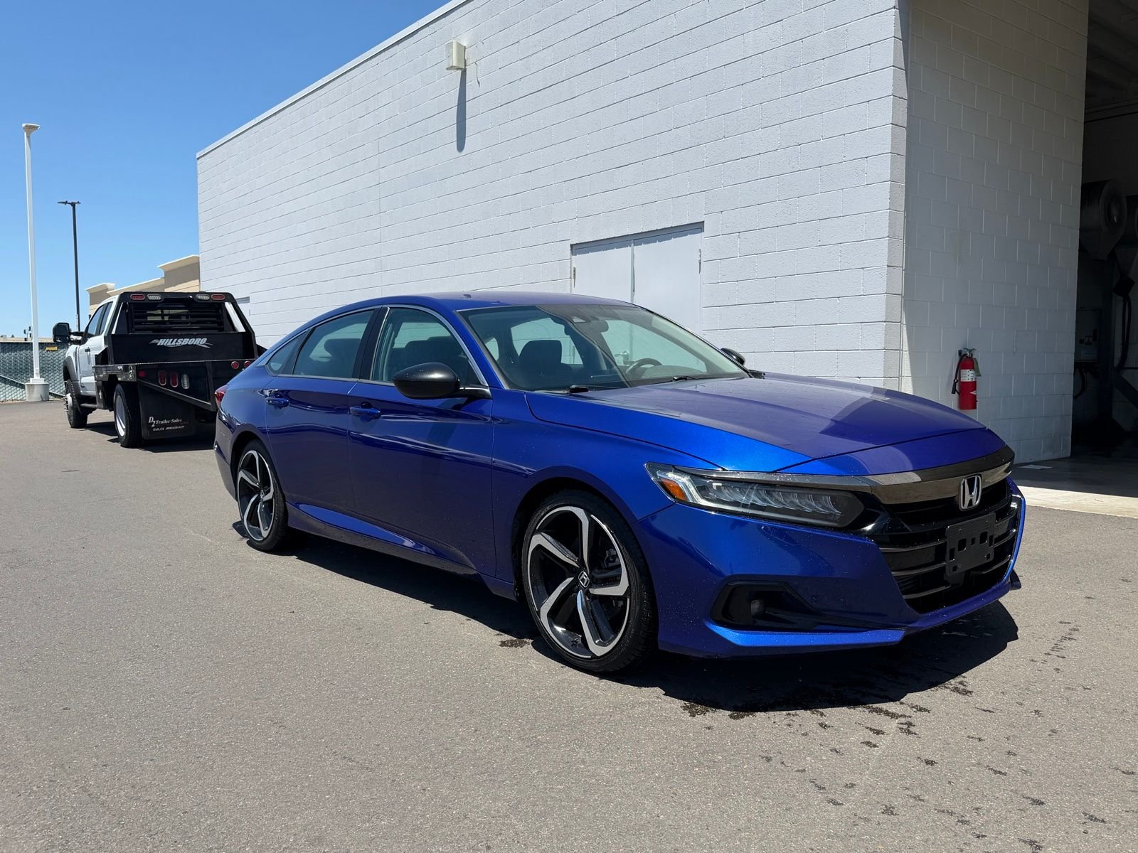 Used 2022 Blue Honda Sport Special Edition image 4