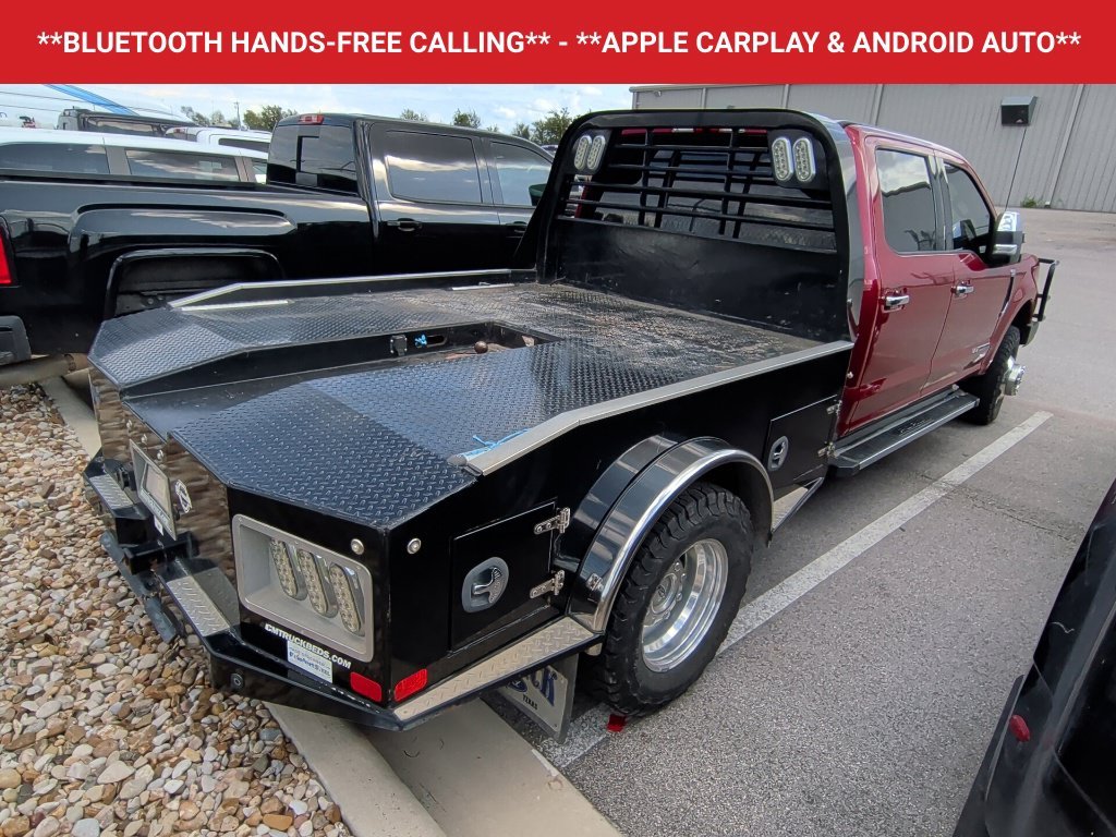Used 2021 Rapid Red Metallic Tinted Clearcoat Ford Lariat image 6