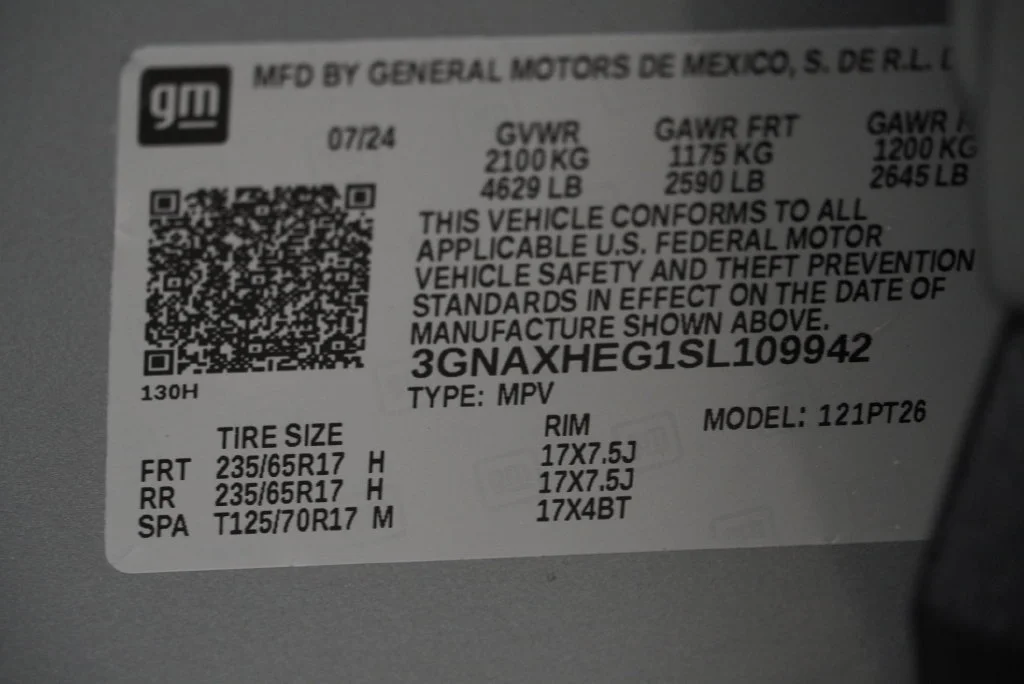 Used 2025 Sterling Gray Metallic Chevrolet LT image 46