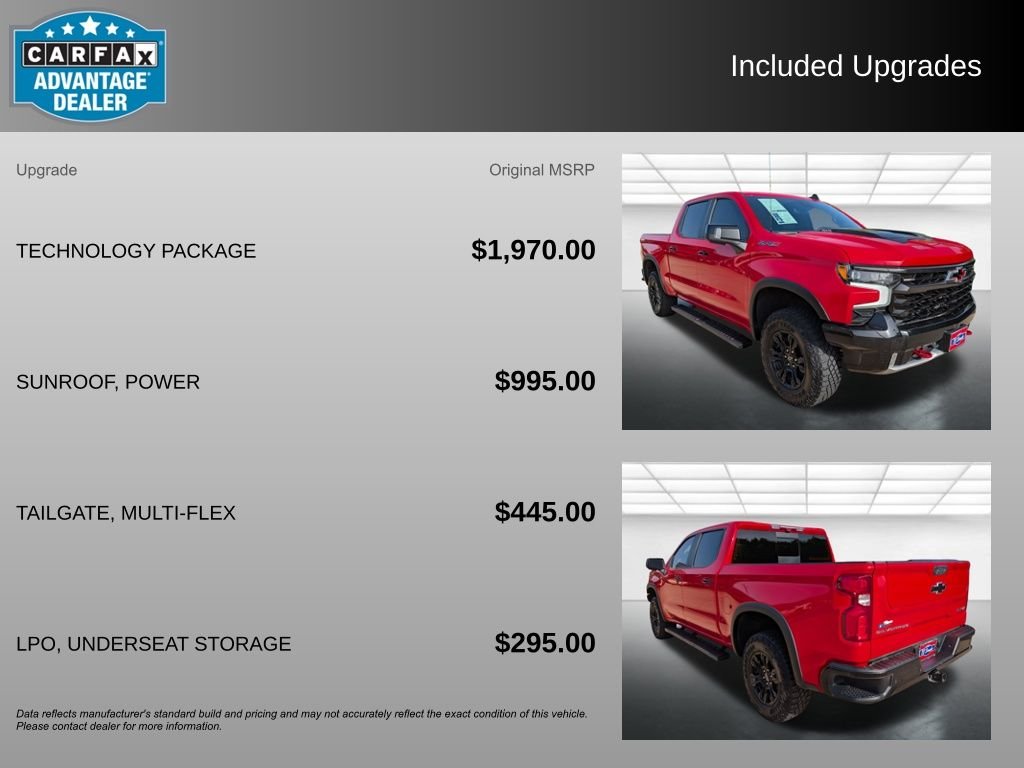 Used 2023 Red Hot Chevrolet ZR2 image 3