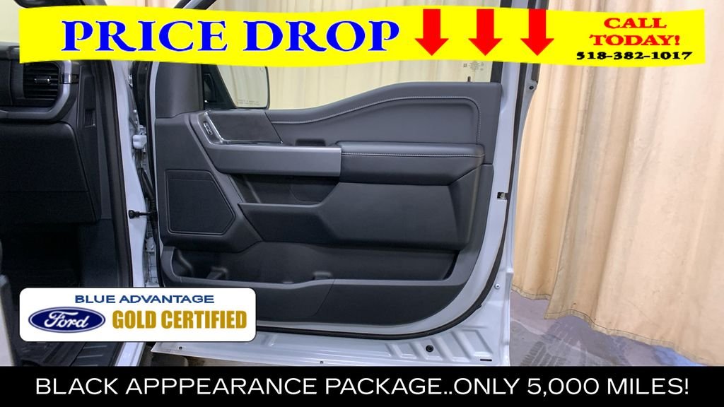 Certified Used 2025 White Metallic Ford XLT image 12