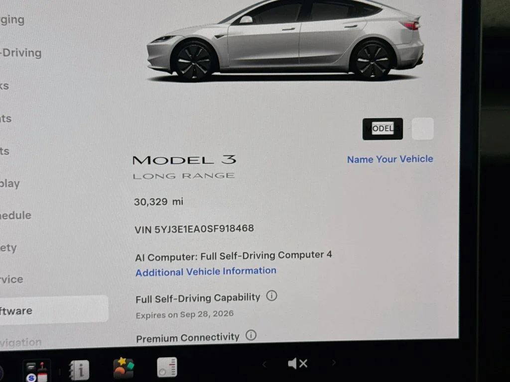 Used 2025 White Tesla Long Range image 12