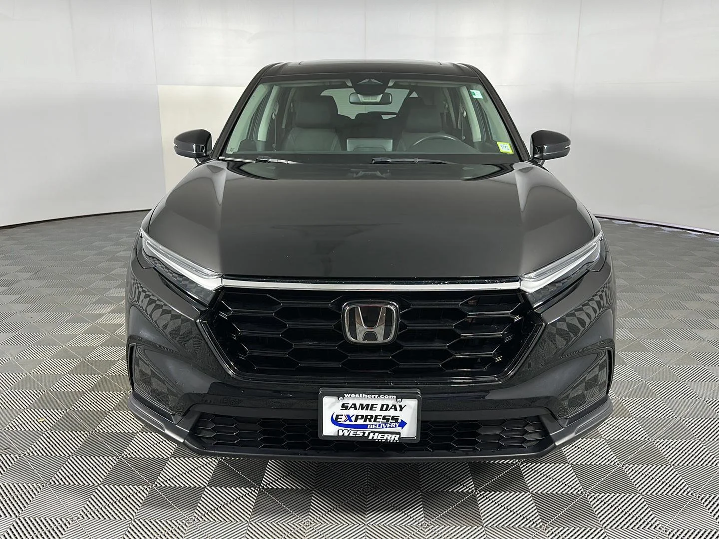 Used 2023 Crystal Black Pearl Honda EX image 3