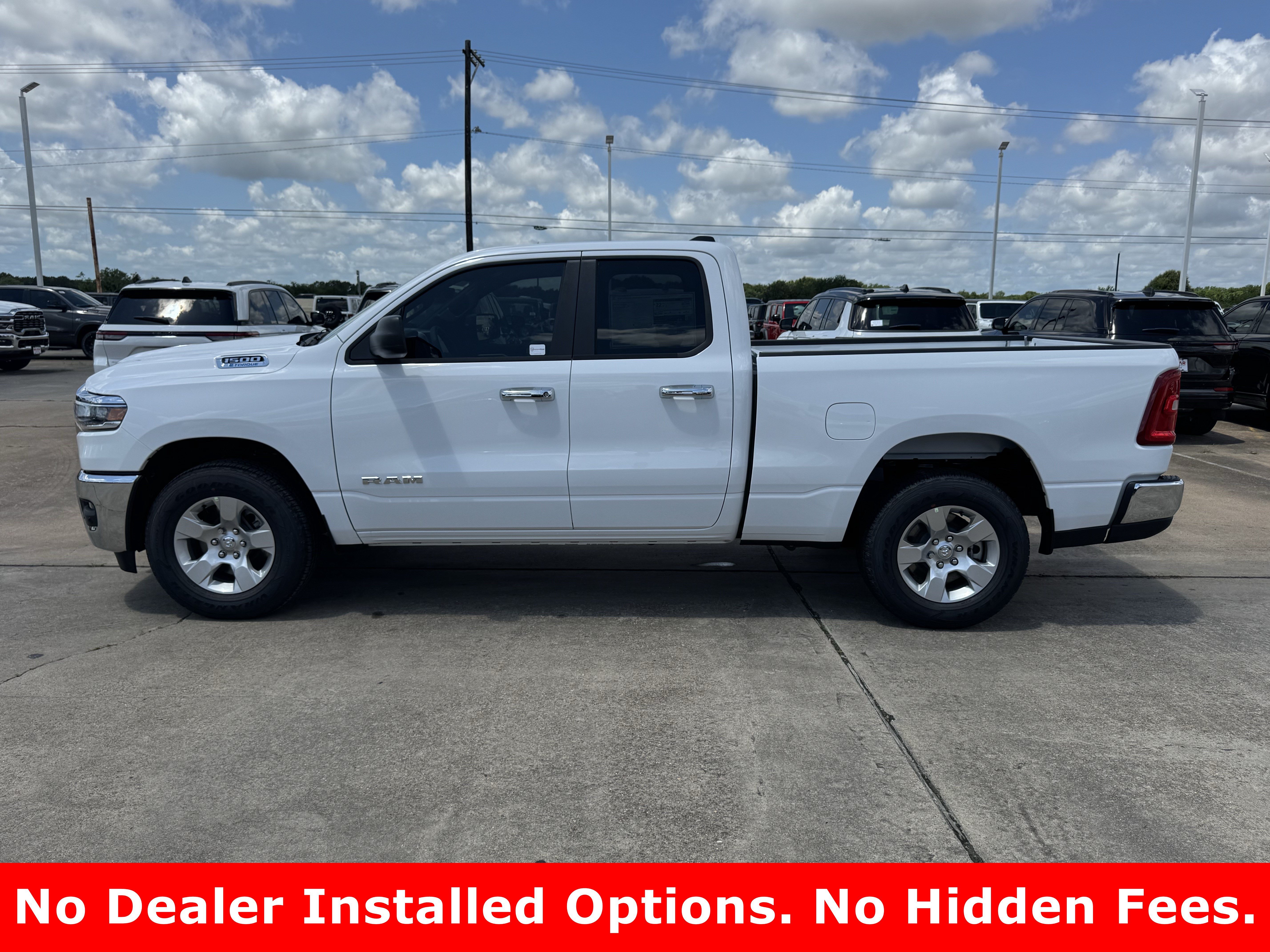 New 2026 Bright White Clear-Coat Exterior Paint RAM Lone Star image 6