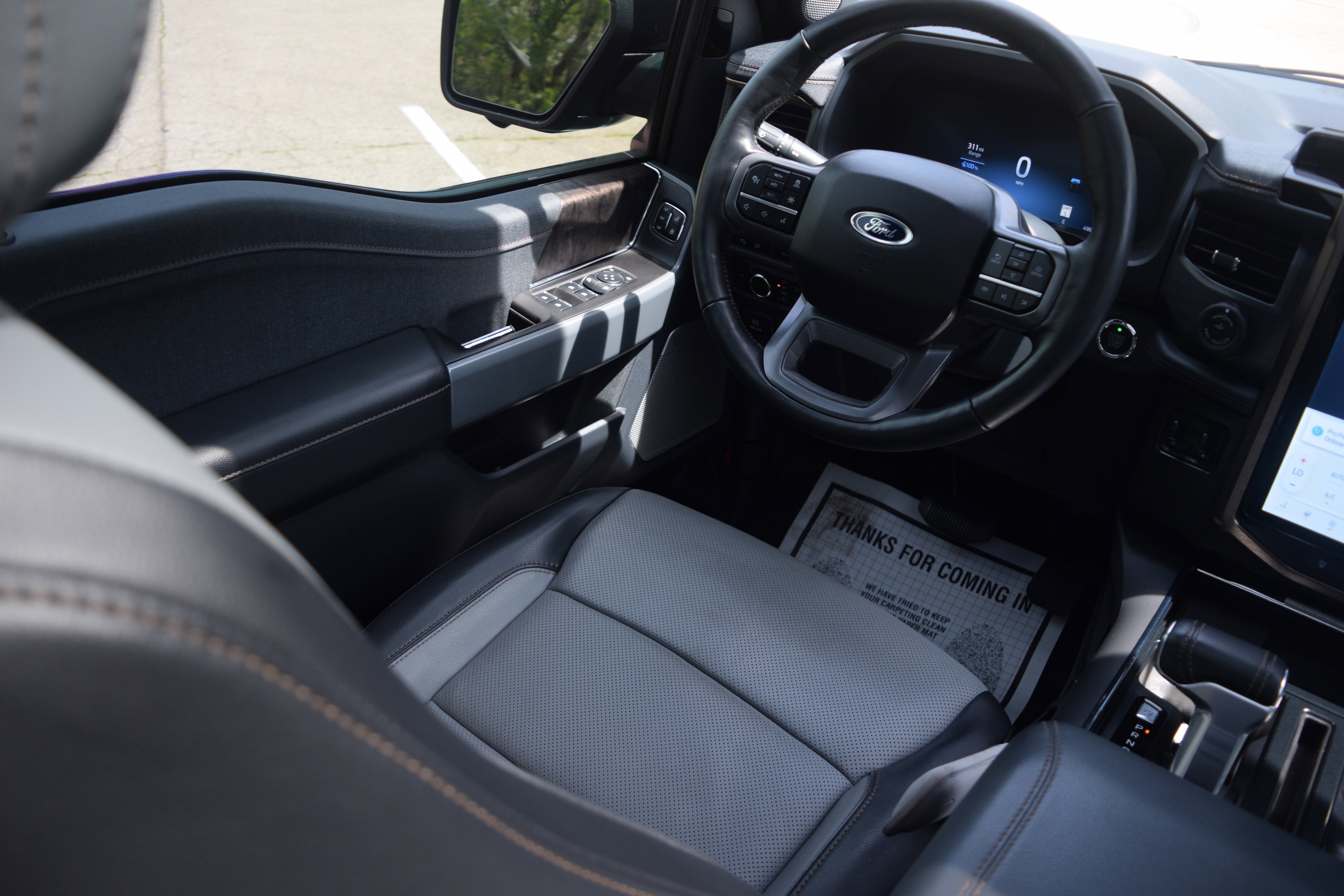 Used 2023 Ford F-150 Lightning Lariat with VIN 1FTVW1EV9PWG28256 for sale in Lebanon, OH