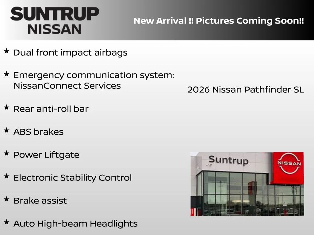 New 2026 Gray Nissan SL image 5