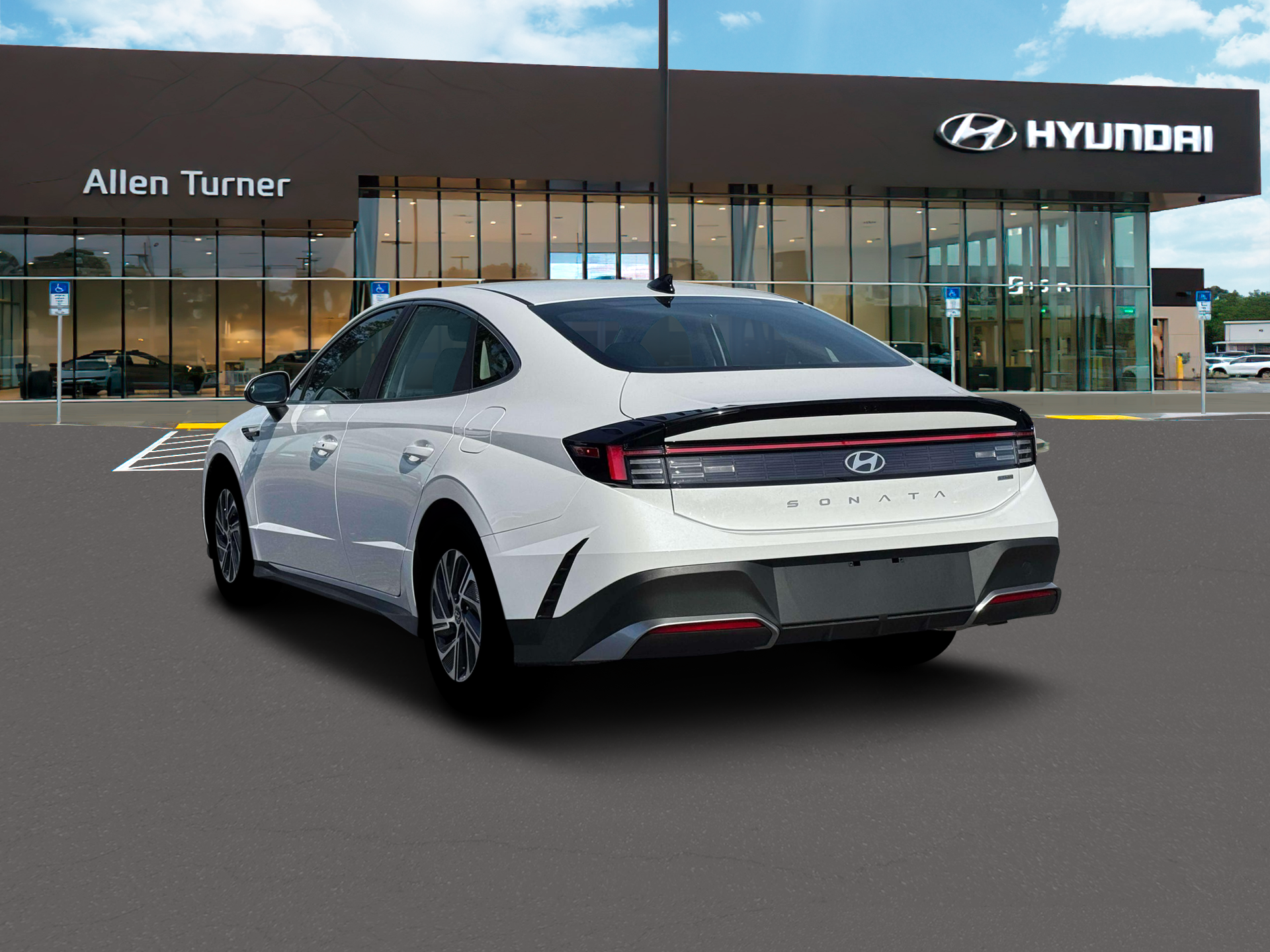 New 2026 Serenity White Hyundai Blue image 5