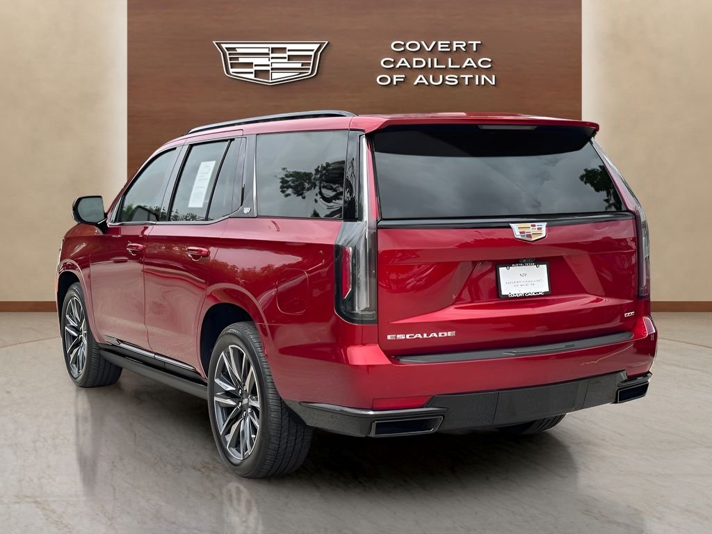 Certified Used 2024 Red Cadillac Sport image 4