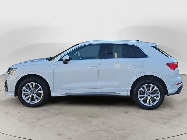 Used 2025 Glacier White Metallic Audi Premium image 2