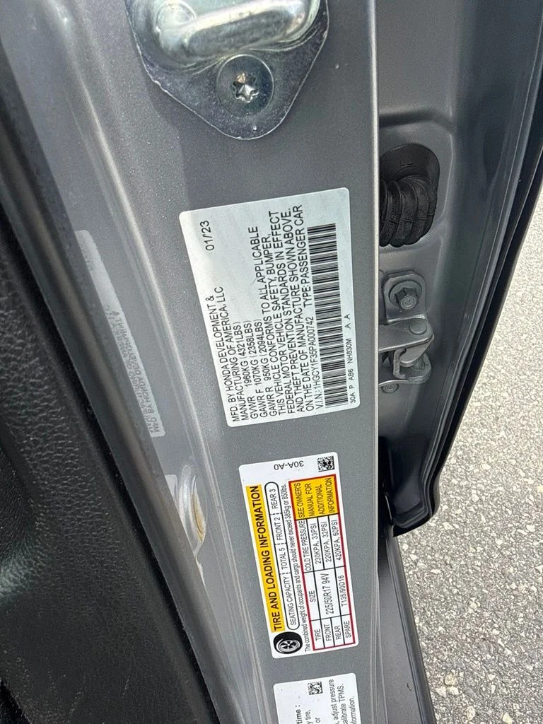 Used 2023 Silver Honda EX image 21