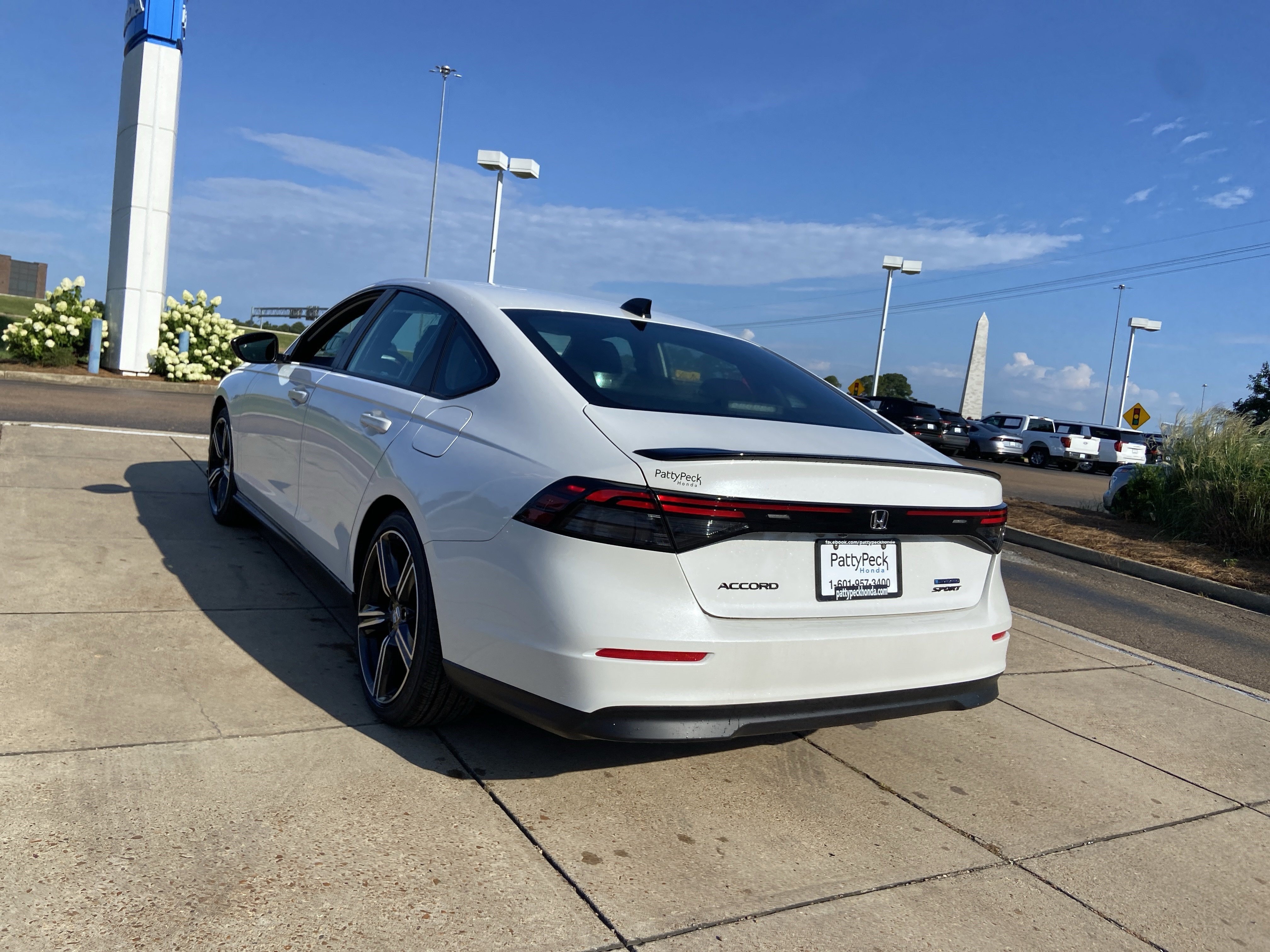 New 2026 Platinum White Pearl Honda Sport image 8