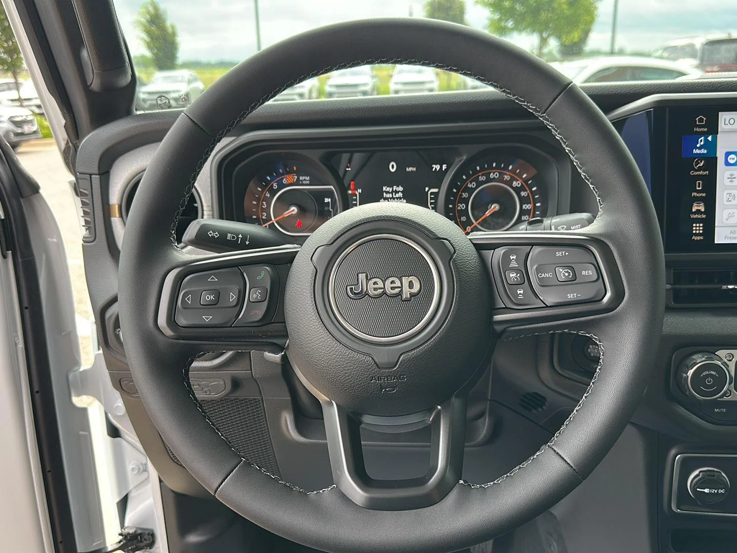 New 2026 Bright White Clearcoat Jeep Sport S image 14