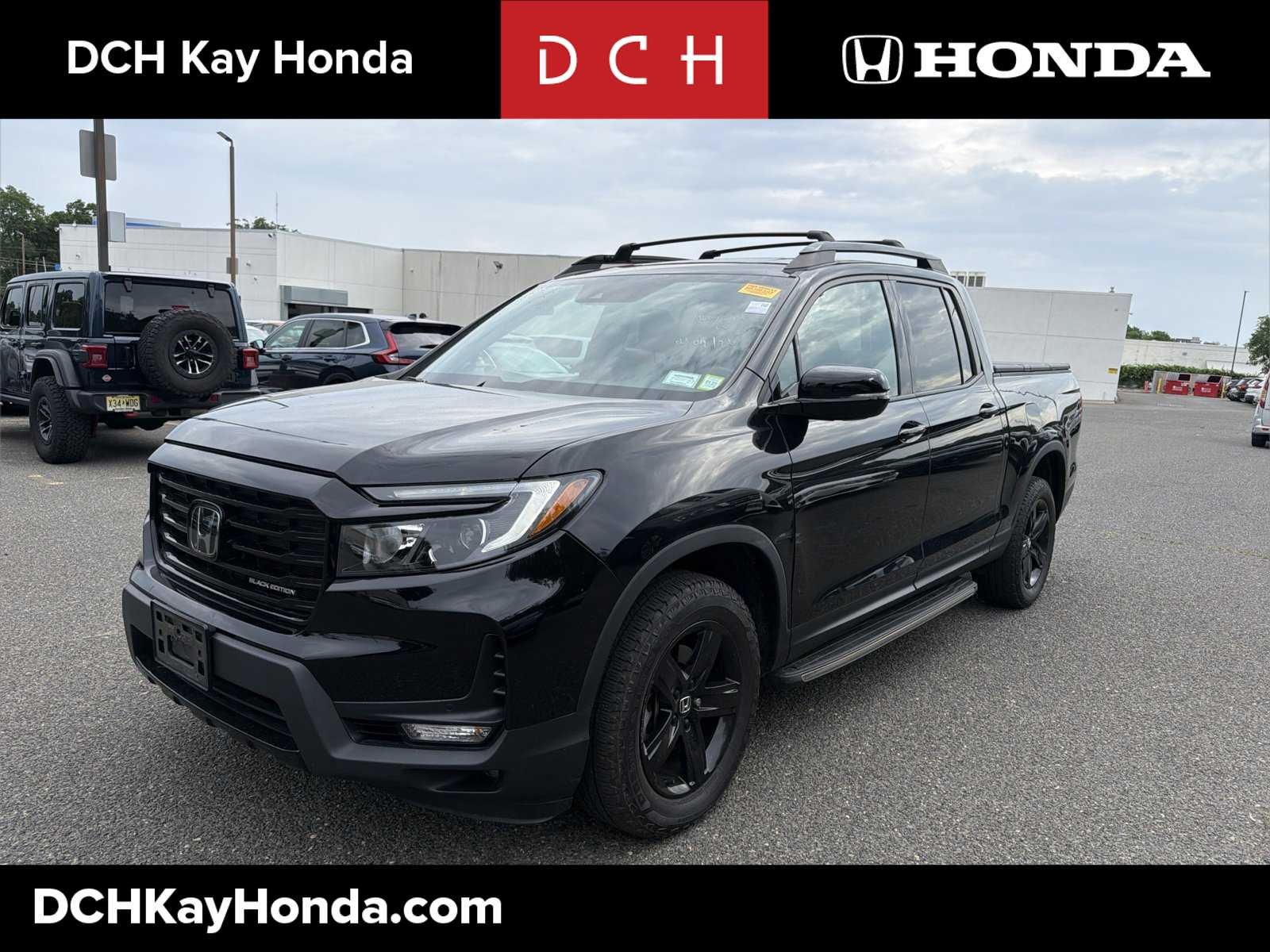 Used 2022 Crystal Black Pearl Honda Black Edition image 1