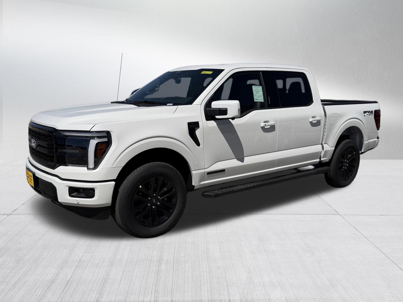 New 2026 Star White Metallic Tri-Coat Ford LARIAT image 2