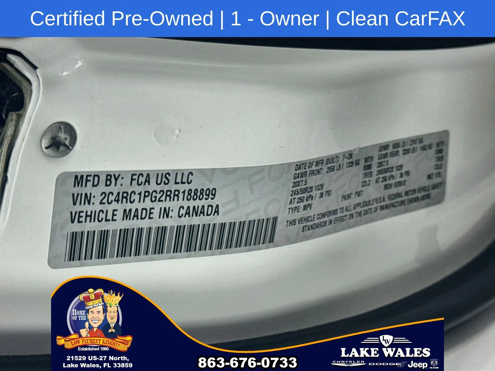 Certified Used 2024 White Chrysler Pinnacle image 34