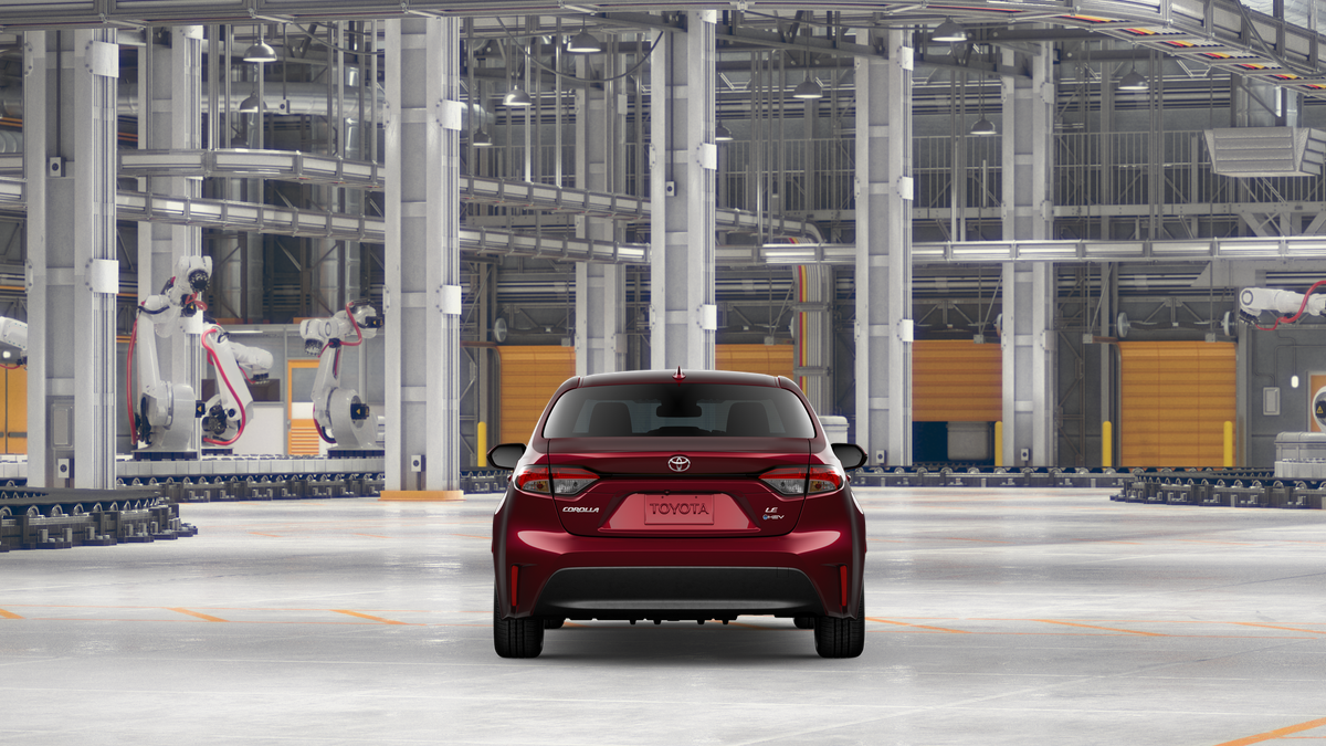 New 2026 Ruby Flare Pearl Toyota Hybrid LE image 8