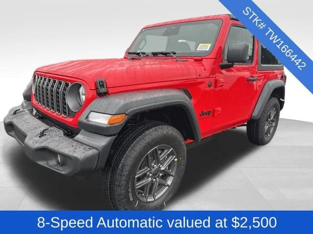 New 2026 Firecracker Red Clear-Coat Exterior Paint Jeep Sport S image 3