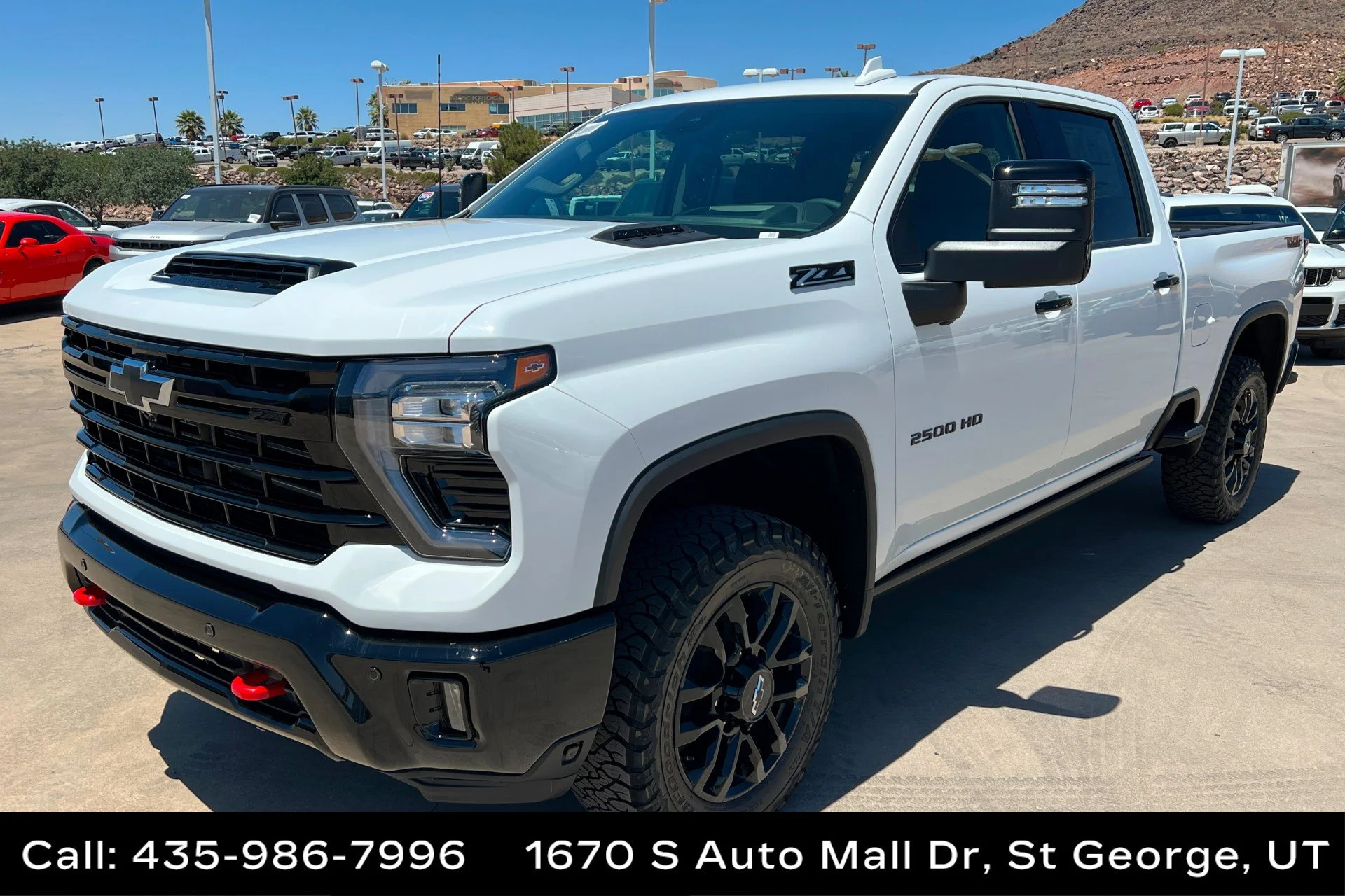 New 2026 Summit White Chevrolet LTZ image 1