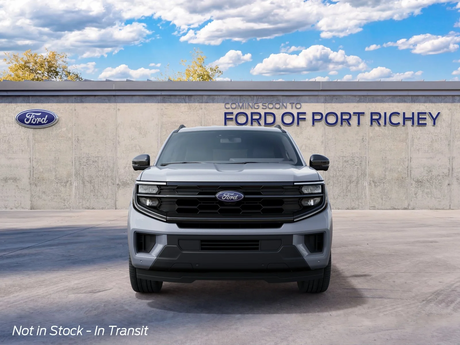 New 2027 Glacier Gray Metallic Tri-Coat Ford Active image 3
