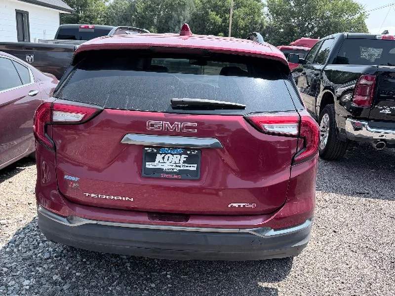 Used 2023 Volcanic Red Tintcoat GMC AT4 image 7