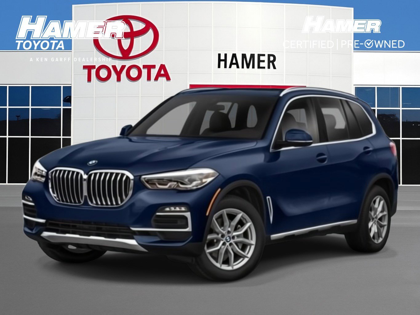 Used 2019 Phytonic Blue Metallic BMW xDrive40i image 1