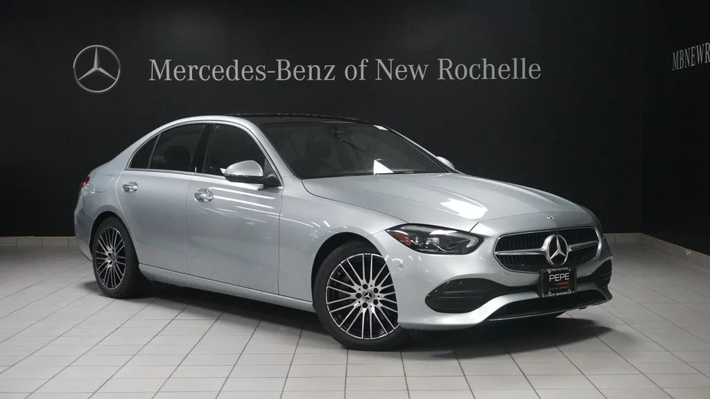 Certified Used 2023 White Mercedes-Benz C 300 image 2