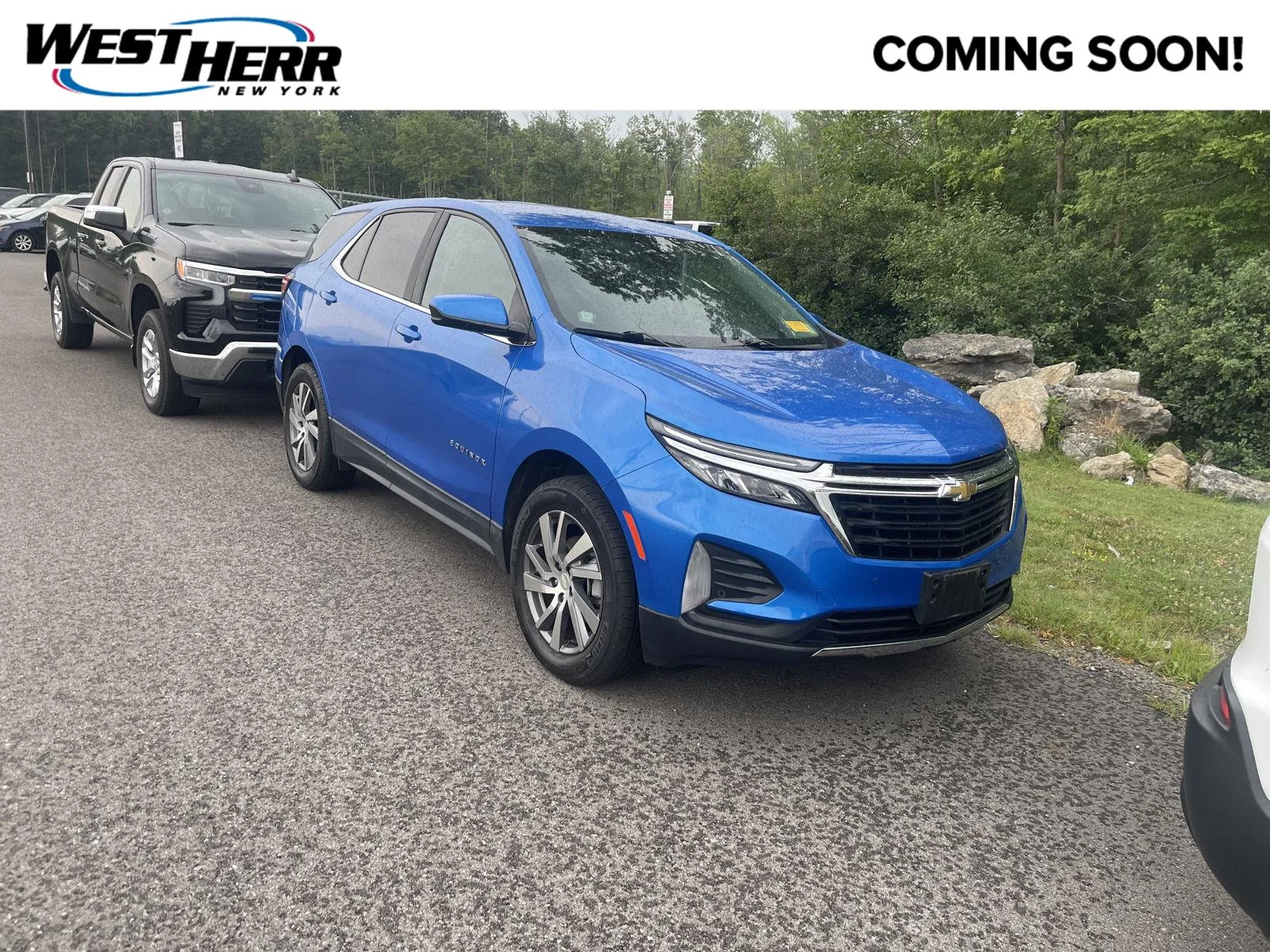 Used 2024 Riptide Blue Metallic Chevrolet LT image 1