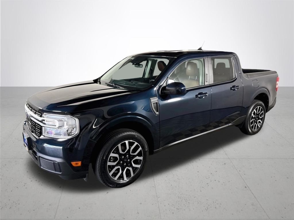Used 2022 Blue Ford Lariat image 2