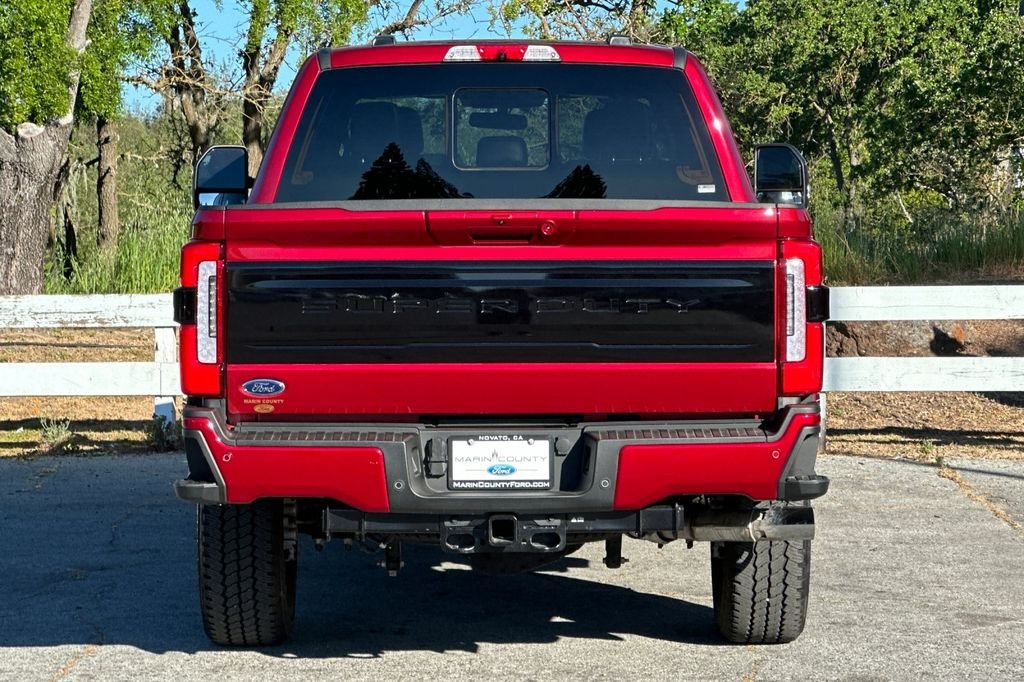 Used 2025 Red Ford Platinum image 5