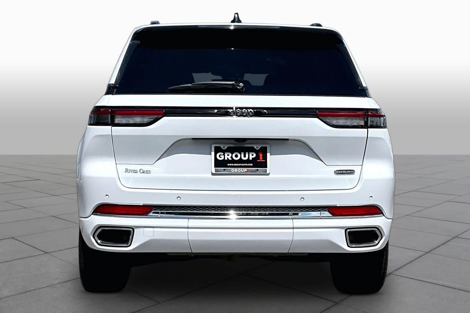Used 2023 Bright White Clearcoat Jeep Overland image 5