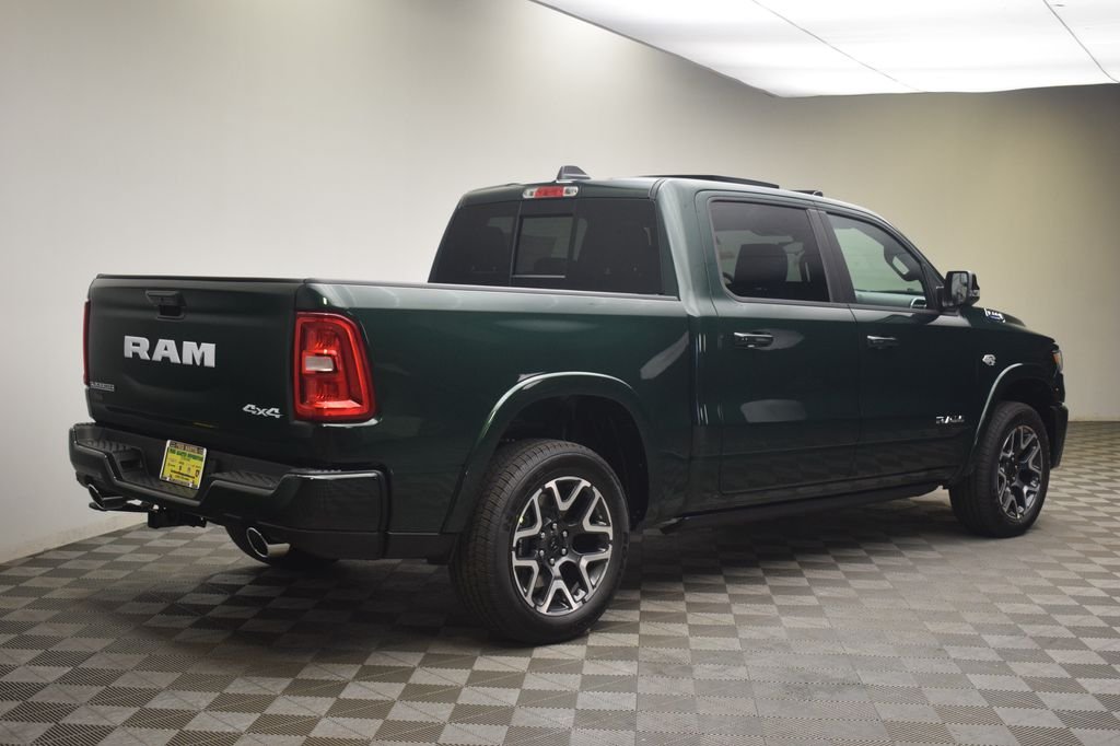 New 2026 Serrano-Green Metallic Exterior Paint RAM Laramie image 6