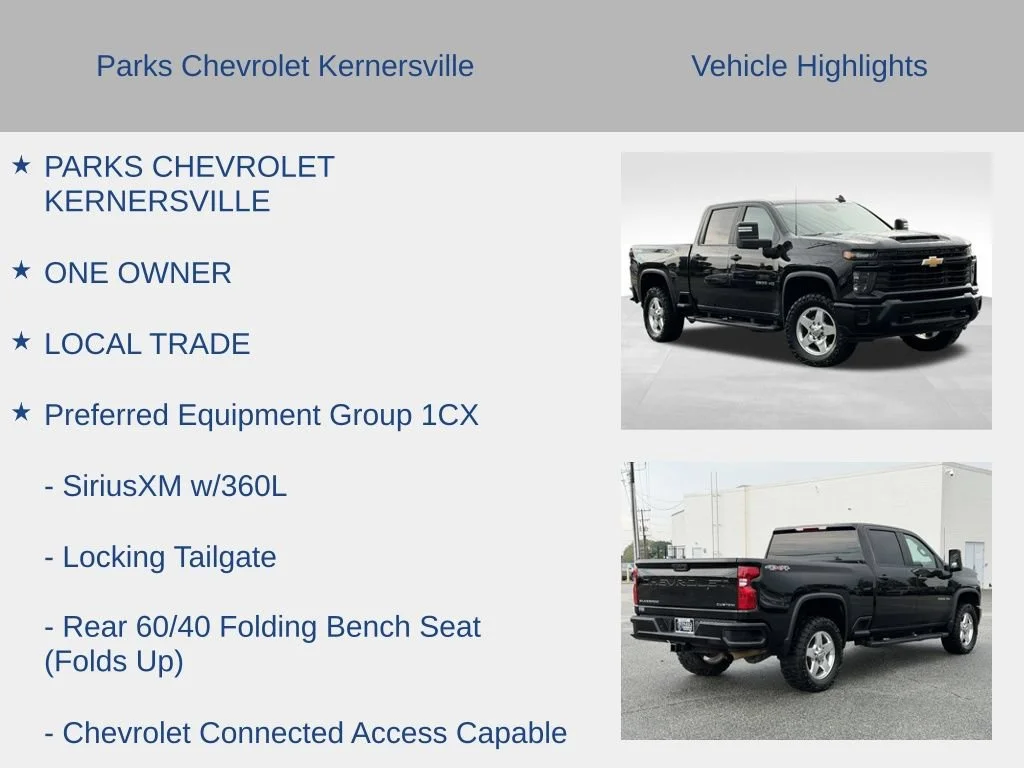 Used 2024 Black Chevrolet Custom image 5