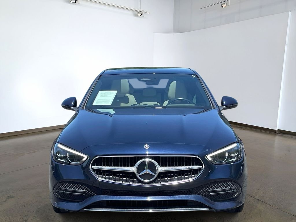 Used 2023 Lunar Blue Metallic Mercedes-Benz C 300 image 2