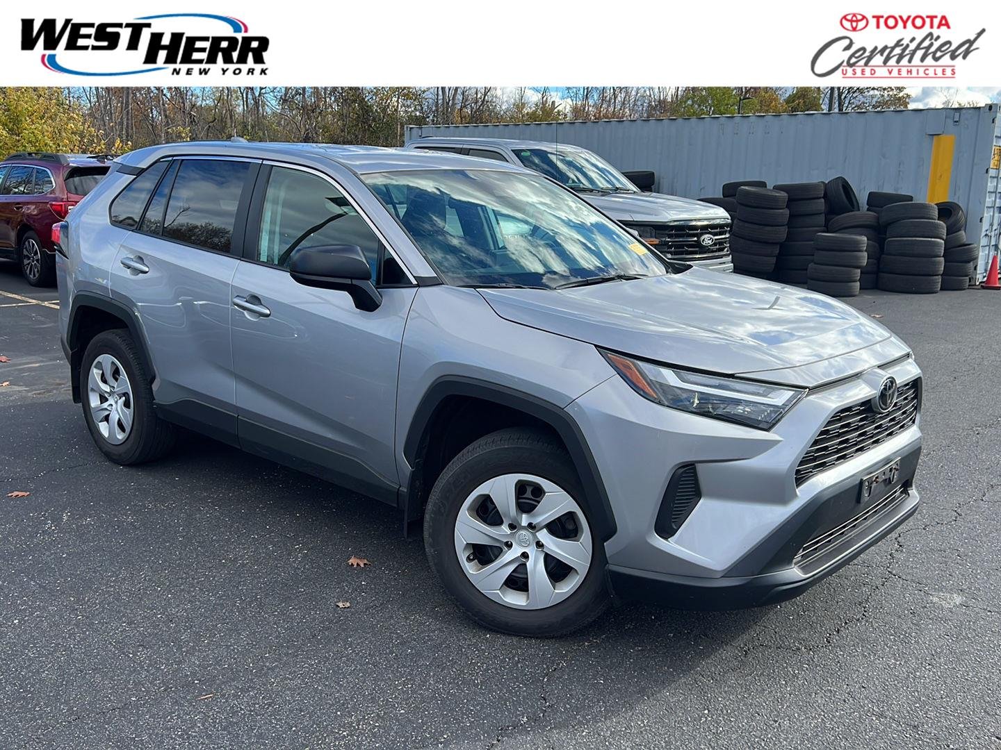 Used 2024 Silver Sky Metallic Toyota LE image 1