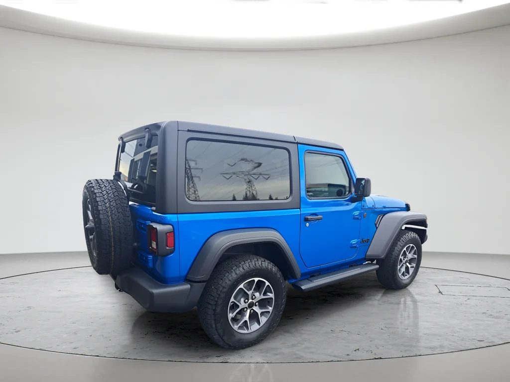 New 2026 Hydro Blue Pearl-Coat Exterior Paint Jeep Sport S image 3