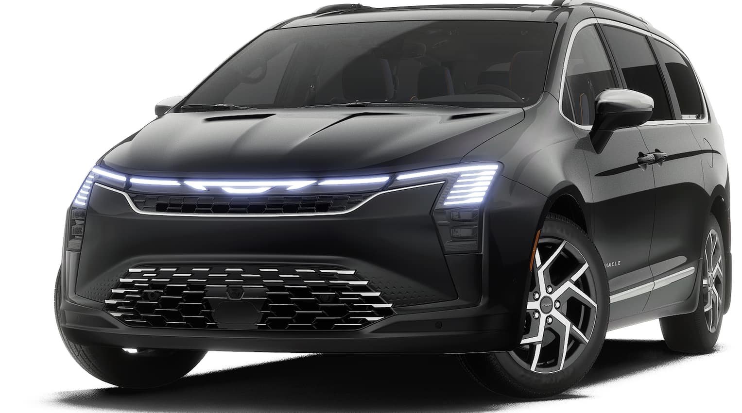 New 2027 Diamond Black Crystal Pearl-Coat Exterior Paint Chrysler Pinnacle image 1