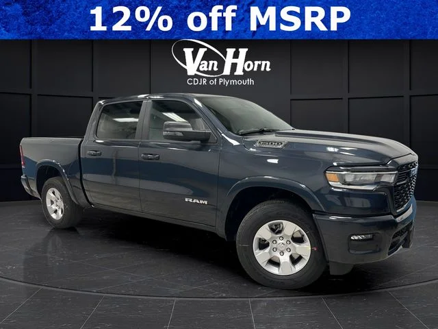 New 2026 Forged Blue Metallic Exterior Paint RAM Big Horn/Lone Star image 1