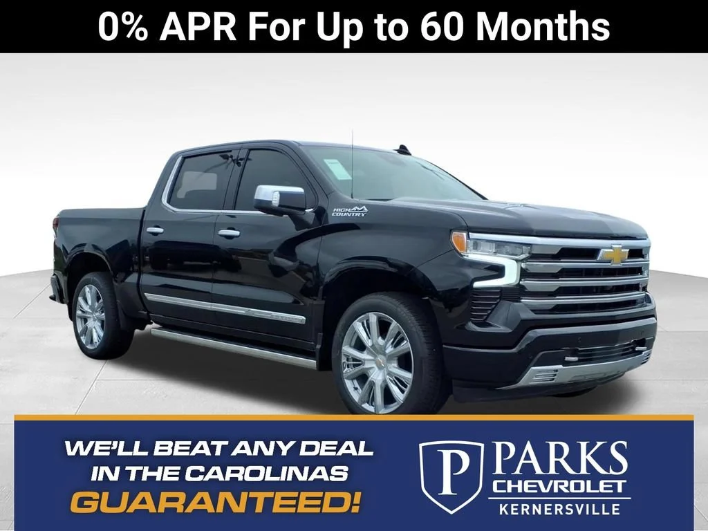 New 2026 Black Chevrolet High Country image 1