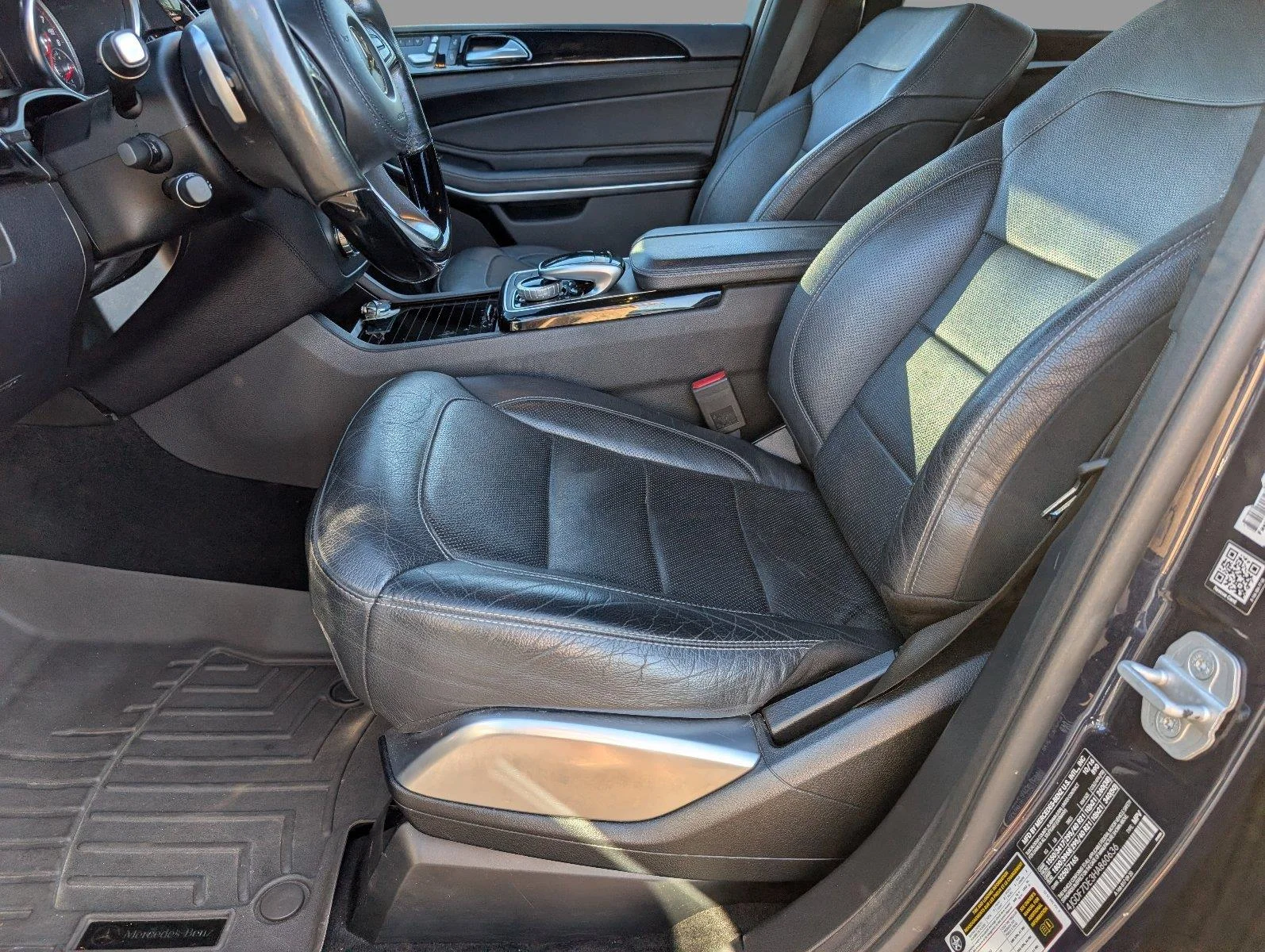 Used 2017 Lunar Blue Metallic Mercedes-Benz GLS 550 image 3