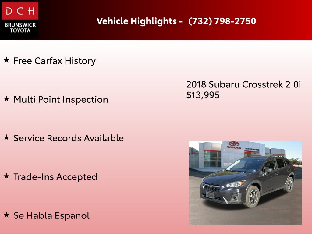Used 2018 Gray Subaru 2.0i image 4