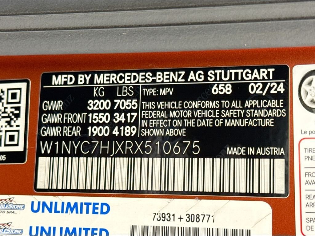 Certified Used 2024 MANUFAKTUR Copper Orange magno Mercedes-Benz G 63 AMG® image 34