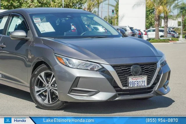 Used 2022 Gun Metallic Nissan SV image 2