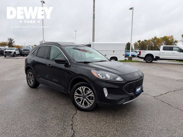 Used 2022 Agate Black Metallic Ford SEL image 1