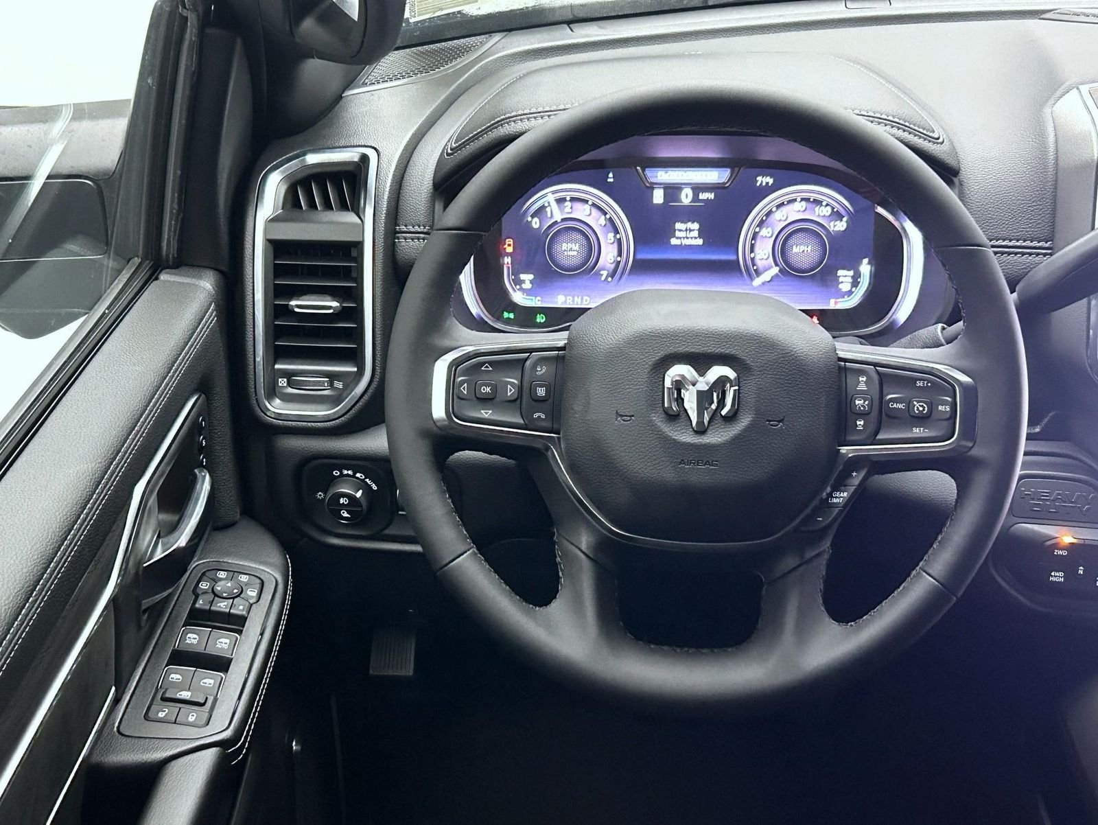 New 2026 Ceramic Gray Clear-Coat Exterior Paint RAM Laramie image 12