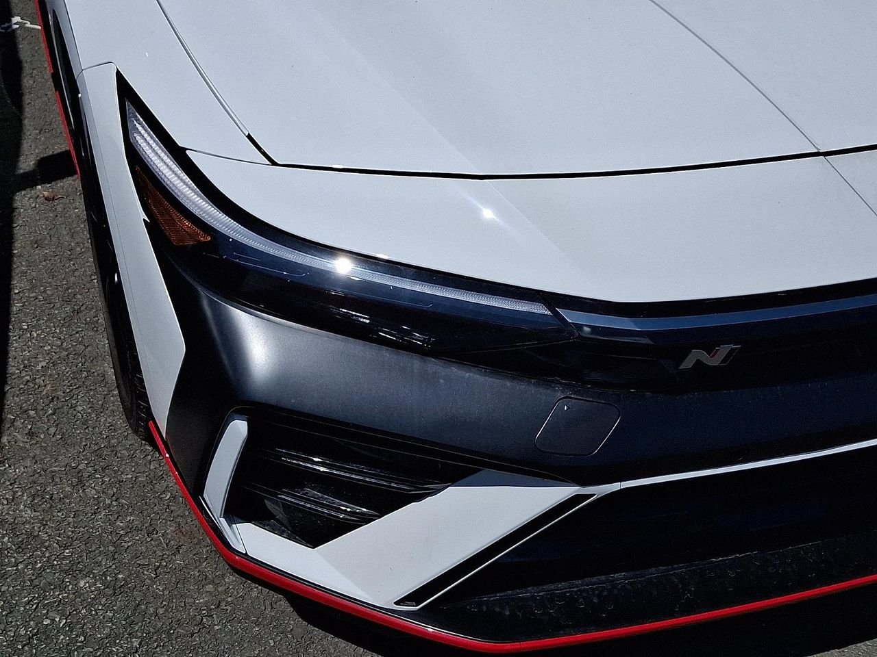 New 2026 Atlas White Hyundai Sedan image 4