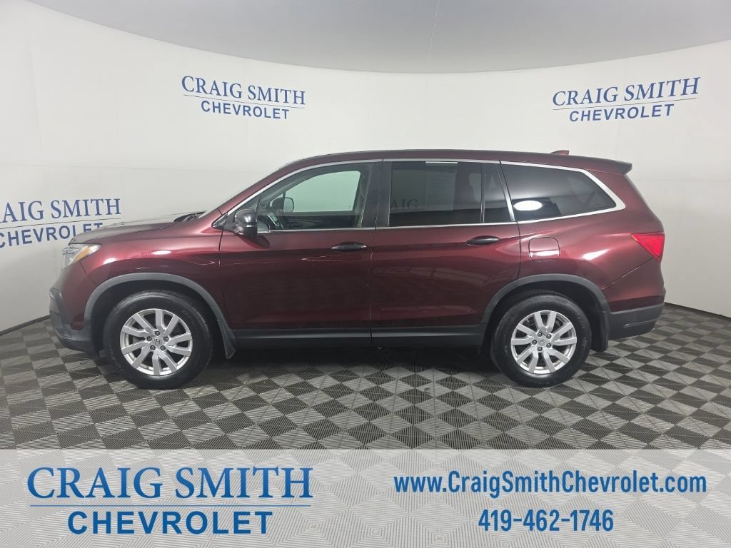 Used 2019 Honda Pilot LX with VIN 5FNYF6H11KB050041 for sale in Galion, OH