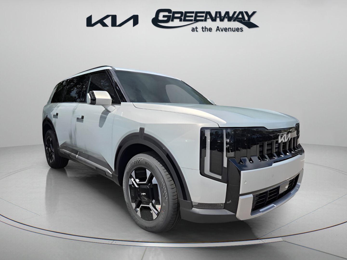 New 2027 Ivory Silver Kia EX image 1