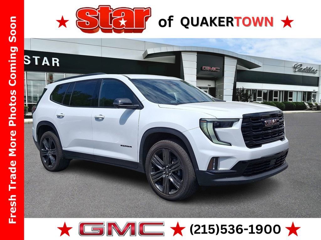 Summit White 2024 GMC Acadia Elevation AWD SUV / Crossover Four-Wheel Drive